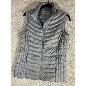 HeatKeep Ultralight Down Vest Dark Gray Puffer Vest Women’s Small